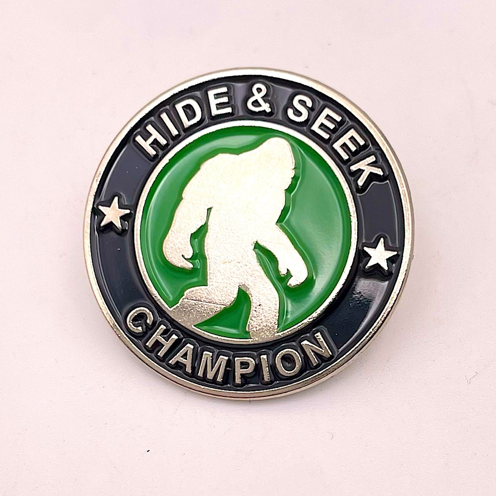BIGFOOT | Hide & Seek Champion | Enamel Pin (Brand New!) ✨
